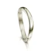 Wave Ring In 9ct White Gold