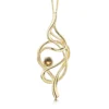 Tidal 9ct Yellow Gold Occasion Pendant With Cognac Diamond