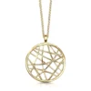 Creel Single-Sided Pendant Necklace In 9ct Yellow Gold