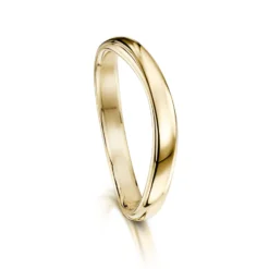 Wave Ring In 9ct Yellow Gold