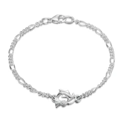 Thistle Bracelet In Sterling Silver