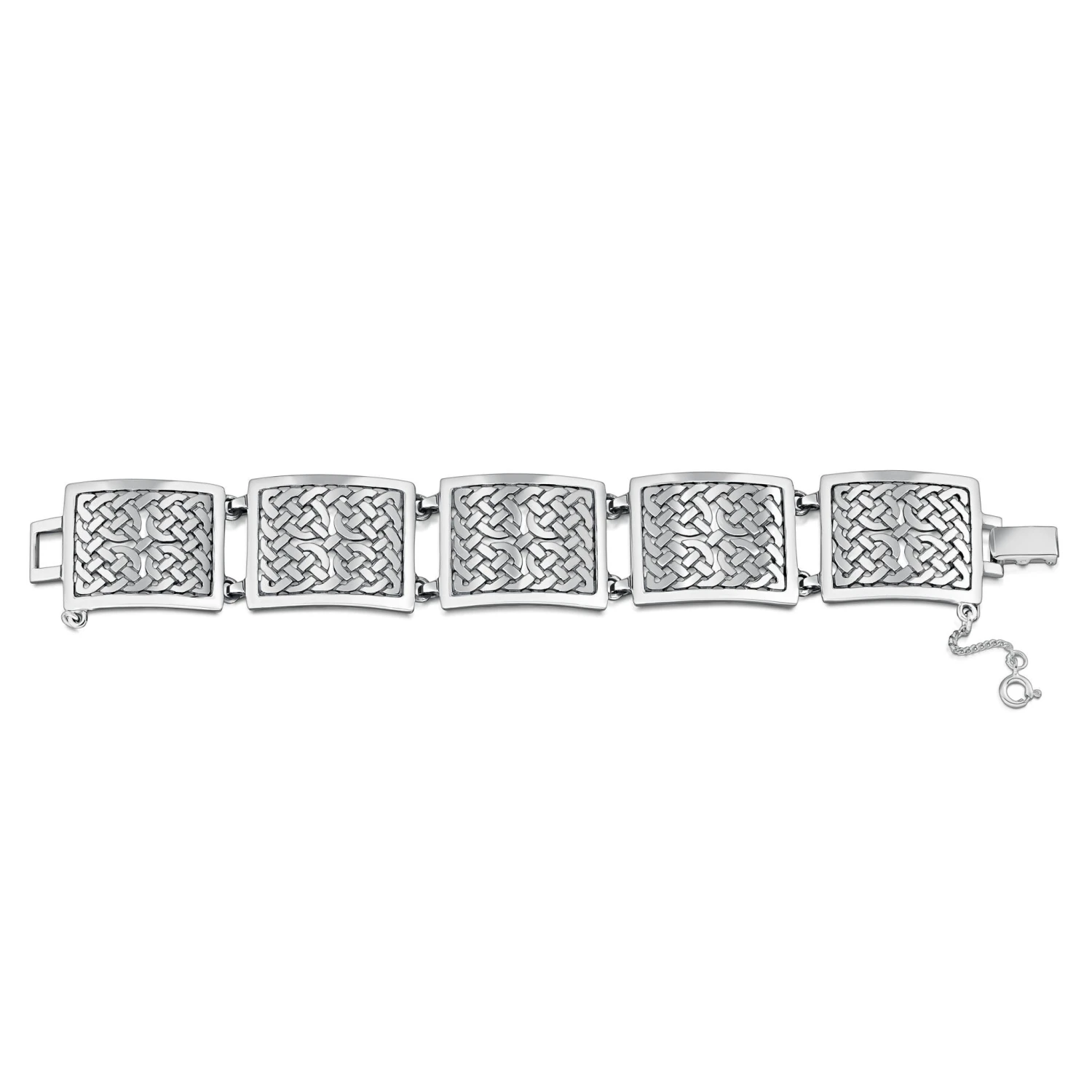 Book Of Kells Dress Bracelet In Sterling Silver 3 Book Of Kells Dress Bracelet In Sterling Silver - Image 3