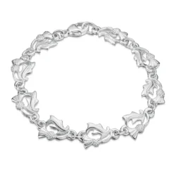 Thistle 9-link Bracelet In Sterling Silver