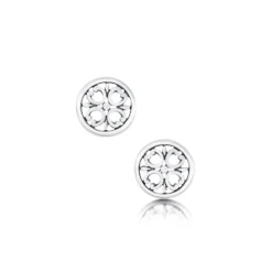 Cathedral ‘St Magnus II’ Small Stud Earrings In Sterling Silver