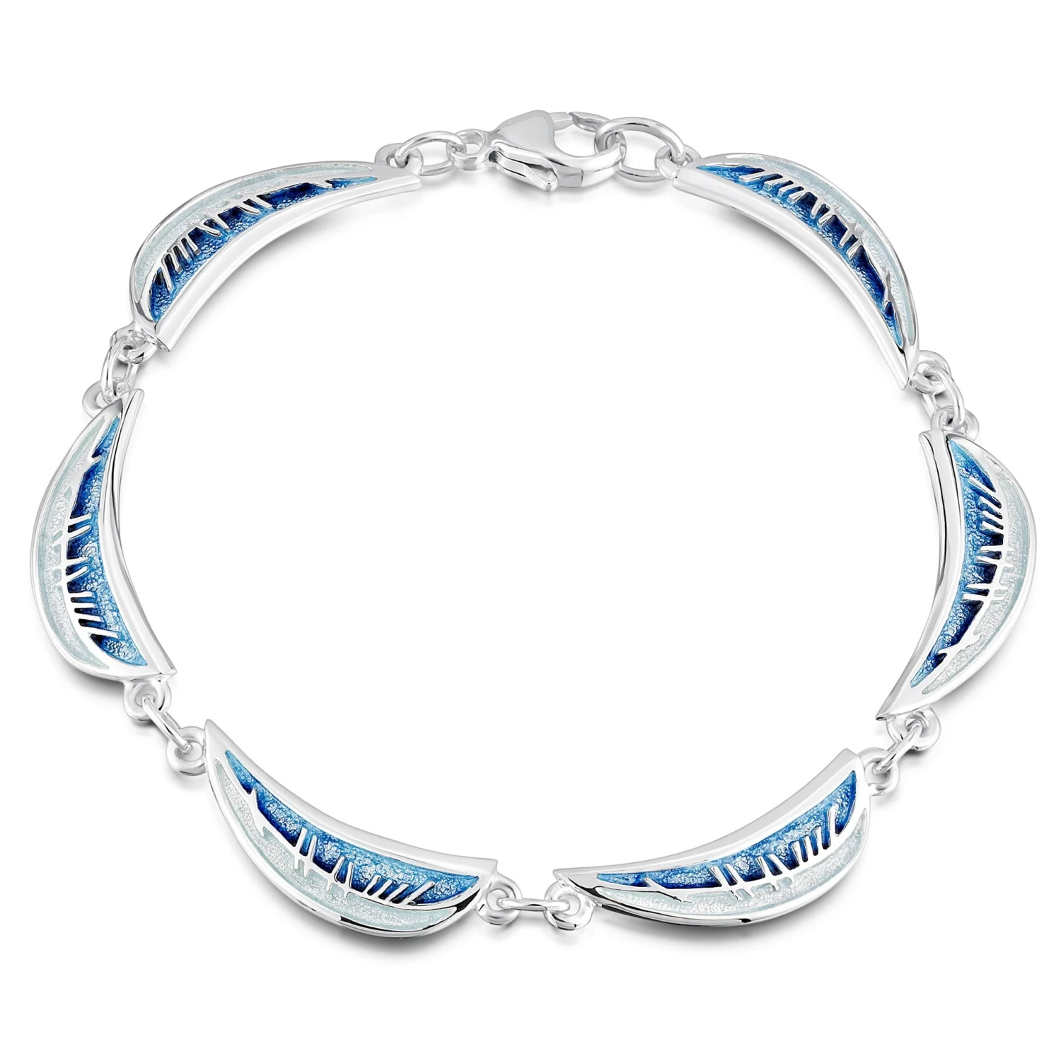 Skyran 'Moon' Bracelet In Twilight Enamel 1 Skyran 'Moon' Bracelet In Twilight Enamel