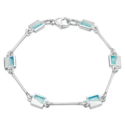 Island Panorama Bracelet In Shallows Enamel