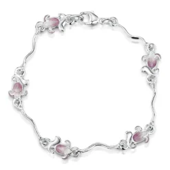 Bluebell Bracelet In Pinkbell Enamel