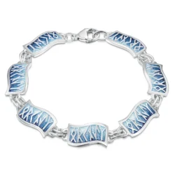 Runic 'Orkney' 7-link Bracelet In Skaill Enamel