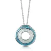 Skyran Pendant Necklace In Storm Enamel