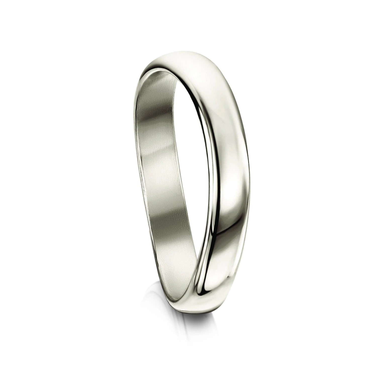 Cosmos Constellation Plain Band In Platinum 1 Cosmos Constellation Plain Band In Platinum