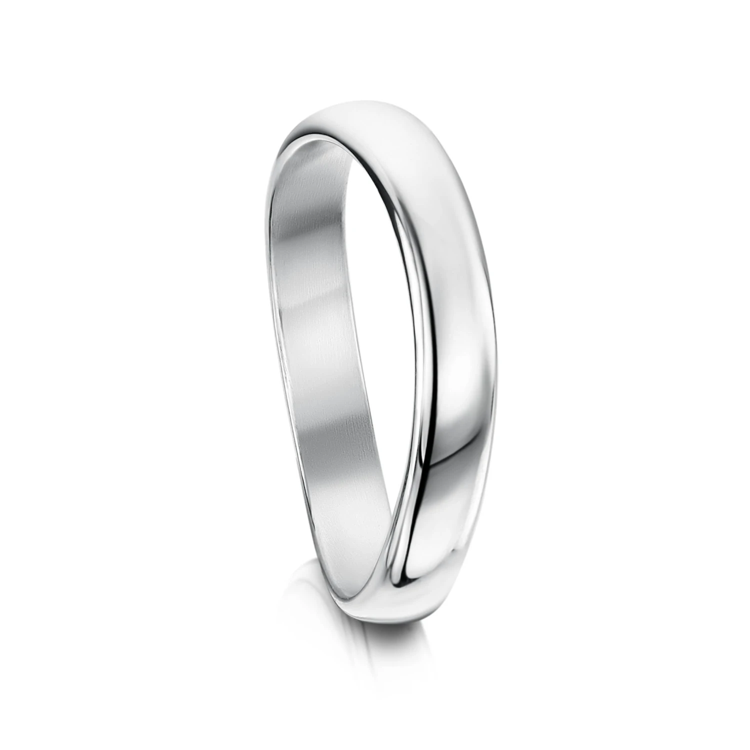 Cosmos Constellation Plain Band In Sterling Silver 2 Cosmos Constellation Plain Band In Sterling Silver - Image 2