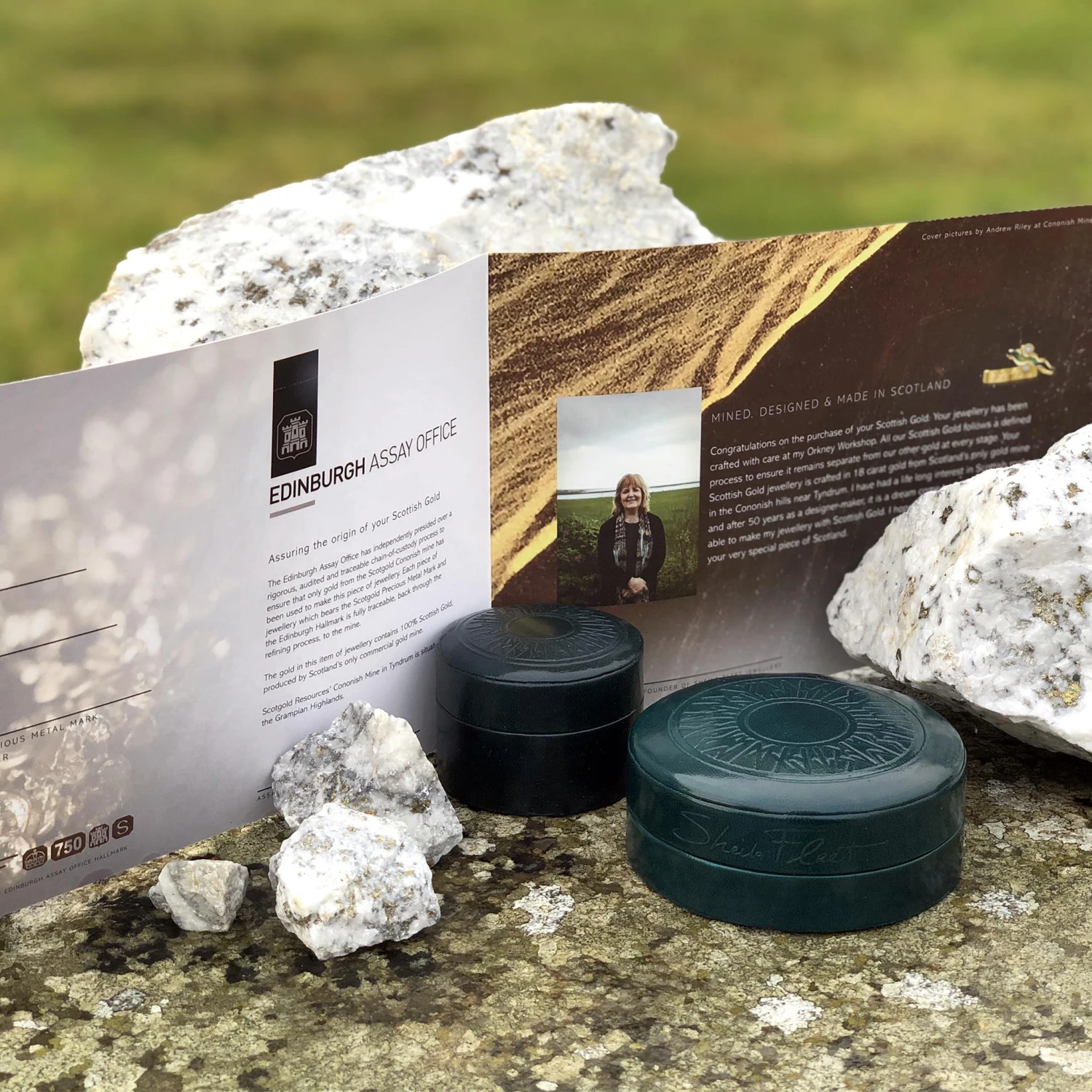 Reef Knot Ruby Drop Earrings In 18ct White & Rose Scottish Gold 4 Reef Knot Ruby Drop Earrings In 18ct White & Rose Scottish Gold - Image 4